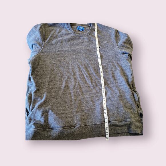 Adidas Blue Tag Men's PE Crew Grey Sweatshirt Zipped Pockets Sz‎ XXL 2015 - Picture 7 of 10